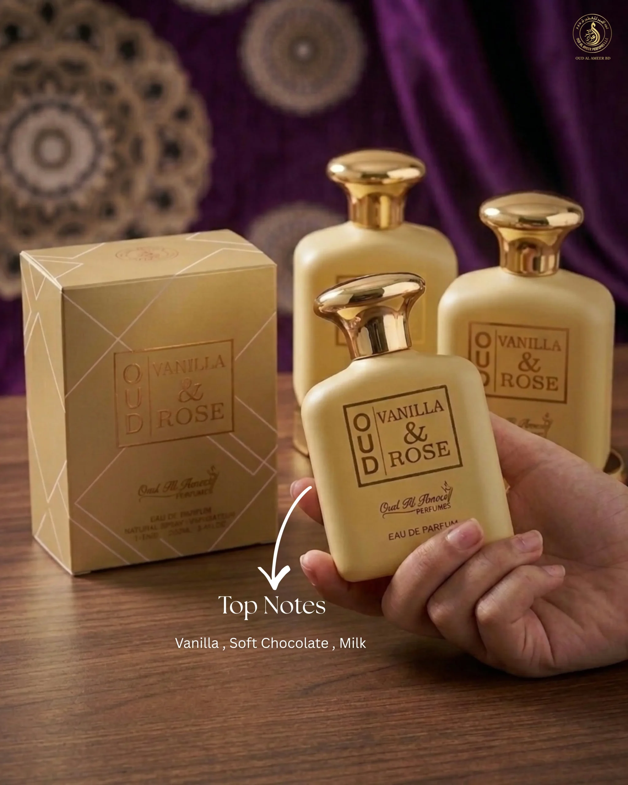 Vanilla & Rose 30/100 ml (similar to Eclaire) - Image 2