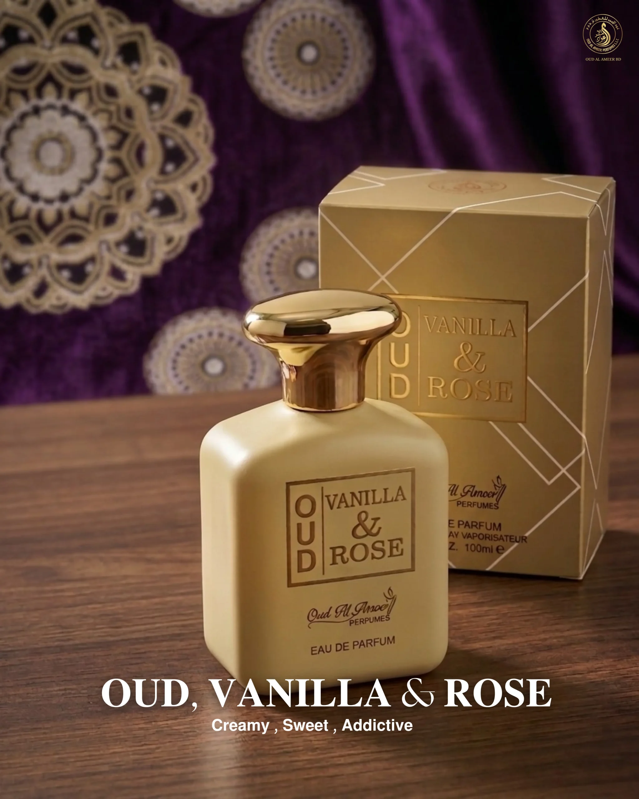 Vanilla & Rose 30/100 ml (similar to Eclaire)